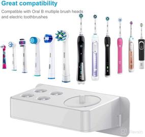 img 1 attached to 🦷 Electric Toothbrush Organizer by IBERLS - Compatible with Oral Care Devices