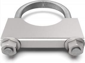 img 2 attached to 5" Heavy Duty Stainless Steel U-Bolt Muffler Clamps With Multiple Uses - Saddle Style