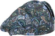 multi-color bouffant cap hat by guoer - one size for better fit logo
