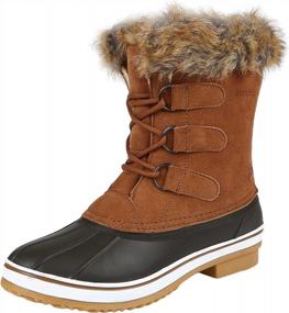 img 3 attached to Women'S Northside Katie Waterproof Insulated Winter Snow Boot - Stay Warm & Dry In Style!