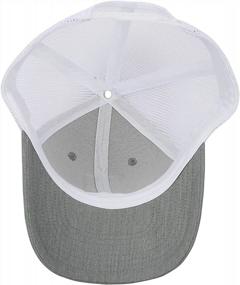 img 3 attached to SHANKITGOLF Fore Adjustable Gray Funny Golf Hat - Perfect For The Golfer In Your Life!
