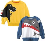 dinosaur hoodies for toddlers: boys' clothing sweatshirts and pullovers at fashion hoodies & sweatshirts logo