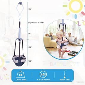 img 3 attached to 👶 IECOPOWER Doorway Jumper: Durable Baby Bouncer with Steel Spring - Adjustable, Easy to Install & Use (Ages 6 Months+)