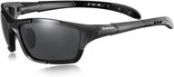 hulislem s1 men's polarized sport sunglasses: exceptional vision and style on-the-go logo