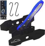 🔧 gallopmax brake caliper compression tool: ultimate brake caliper press with 360° adjustable-ratcheting spreader, double caliper hangers, and compressor tool in blue логотип