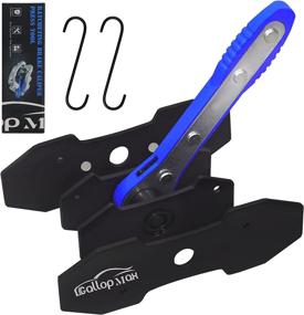 img 4 attached to 🔧 GallopMax Brake Caliper Compression Tool: Ultimate Brake Caliper Press with 360° Adjustable-Ratcheting Spreader, Double Caliper Hangers, and Compressor Tool in Blue