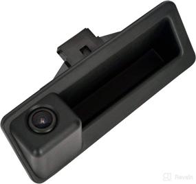 img 4 attached to 📸 Камера заднего вида для парковки PEMP AHD 1080P 30FPS, совместима с BMW E60 E70 E90 E87 (AHD 110*40)