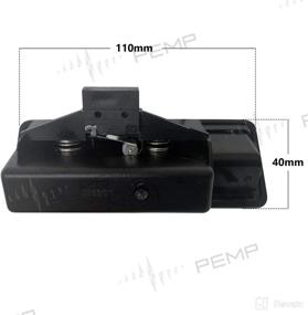 img 1 attached to 📸 Камера заднего вида для парковки PEMP AHD 1080P 30FPS, совместима с BMW E60 E70 E90 E87 (AHD 110*40)