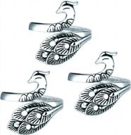 регулируемые аксессуары ручной работы с серебряным покрытием крючком логотип