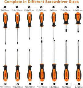 img 2 attached to 🔧 Shentec 26-Piece Magnetic Screwdriver Set: Professional Precision Screwdrivers for Home Improvement and Craft Repairs