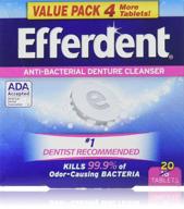 🧼 efficient cleaning with efferdent denture cleanser tablets count логотип
