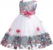 toddler girls lace pageant dress 6m-9t flower girl wedding party formal dresses logo