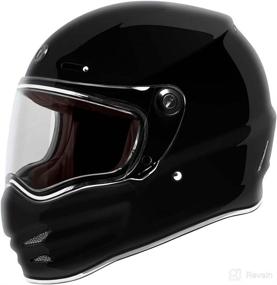 img 4 attached to TORC Motorcycle Helmet Approved Medium