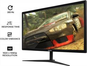 img 3 attached to 🖥️ Thinlerain 24 Inch Monitor: Fast Refresh Rate, Full HD Display, 144Hz, Wall-Mountable (Model HD240-144)