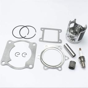 img 3 attached to 🔧 Complete Top End Piston Gasket Kit for YAMAHA Blaster 200 YFS200 1988-2006 - Includes Piston Ring, Needle Bearing, and Gasket