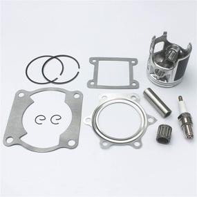 img 2 attached to 🔧 Complete Top End Piston Gasket Kit for YAMAHA Blaster 200 YFS200 1988-2006 - Includes Piston Ring, Needle Bearing, and Gasket