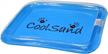 portable inflatable sand tray, versatile moldable play sand box by coolsand logo
