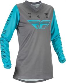 img 3 attached to 👚 Feminine Performance: Fly Racing Women's F-16 Jersey - Enhance Your Riding Experience