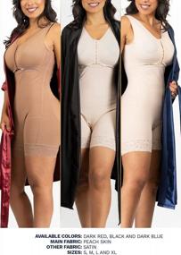 img 1 attached to BE SHAPY PJ401 Surgical Recovery Mastectomy Women'S Robes Pijamas De Mujer