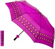 vinrella wine bottle umbrella: portable, waterproof & windproof travel umbrella with uv blocker - fun gift idea! logo