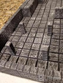 img 5 attached to 3D Printed Paintable Locking Dungeon Tiles Cross Chamber Terrain Scenery Tabletop 28Mm Miniatures Role Playing Game