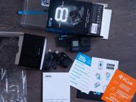 img 1 attached to GoPro HERO8 Black Ultimate Bundle - HERO8 Black Camera, Shorty, Head Strap, 32GB SD Card, 2 Rechargeable Batteries review by Ghazanfar Ali ᠌