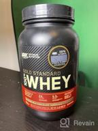 img 1 attached to Optimum Nutrition's Vanilla Ice Cream Gold Standard Whey Protein Powder, 2lb - May Vary in Packaging review by Lee Damien ᠌