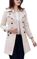 farvalue womens breasted classic overcoat women's clothing : coats, jackets & vests logo