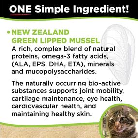 img 2 attached to Super Snouts Joint Power Support Supplement for Dogs & Cats, 2.64oz (Pack of 2) - Green Lipped Mussel Powder from New Zealand, Enhances Canine and Feline Hip and Joint Repair