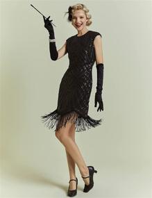 img 2 attached to BABEYOND Womens Flapper Dresses Fringed Women's Clothing ~ Dresses