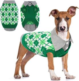 img 4 attached to 🐶 Cozy Dog Sweater Vest: Extra Warm Knitted Shirt for Small-Medium Dogs - Perfect Fall/Winter Cold Weather Pullover Apparel, Ideal Christmas Costume for Both Girl and Boy Pets