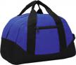 buyagain 12" small mini duffle bag - perfect for travel, gym & more! logo
