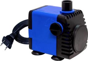 img 4 attached to 🌊 Aqua Dream Ultra Quiet Submersible Pump - 160 GPH (600L/H, 12W) - Ideal for Pond, Aquarium, Fish Tank, Fountain, Hydroponics, and Statuary - 1 Pc