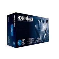 sempermed bknf103 semperforce nitrile glove, 4 mil, 🧤 powder-free, medium, black - case of 1000 | enhanced seo logo