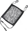 streamline your car with snowyfox car seat mesh organizer – keep baggage, luggage, and pets in check! logo