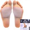 relieve and prevent ball of foot pain with tuli's metatarsal cushions - soft gel inserts, one size fits all! logo