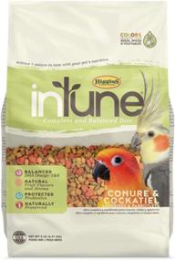 img 2 attached to 🦜 Higgins Intune Natural Conure and Cockatiel Bird Food 2 lb: A Nutritious Choice for Your Feathered Friends