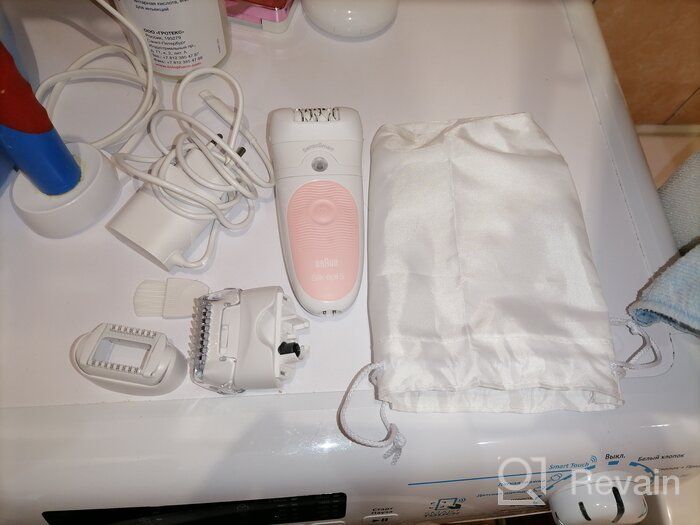 img 1 attached to Braun Silk-épil 5 5-620 Epilator for Women - Cordless, Rechargeable, Wet & Dry Hair Removal, Shaver & Trimmer - 6 Piece Set review by Ada Ronert ᠌