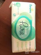 img 1 attached to Pampers Aqua Pure Wipes: Four-Pack for Gentle and Effective Baby Care review by Pornthip Pornthip ᠌