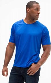 img 1 attached to Men'S UPF 50+ Sun Protection Moisture Wicking Cool Dri-Fit Short Sleeve Workout T-Shirts (2 Or 5 Pack) By DEVOPS