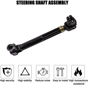 img 3 attached to 🔧 ABIGAIL Lower Intermediate Steering Column Steering Shaft for Ford F-150 & Lincoln Mark LT (2004-2008) - High-Quality Replacement (8L3Z-3B676-B)