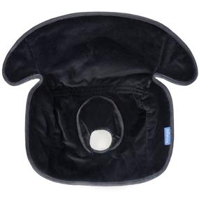 img 4 attached to Водонепроницаемый чехол для автокресла для малышей, младенцев и младенцев - INFANZIA Dry Seat Piddle Pad Liner