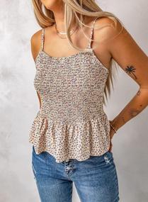 img 3 attached to EVALESS Women'S Cute Cropped Tank Tops Sleeveless Shirts For Summer, Dressy Or Casual Blouses