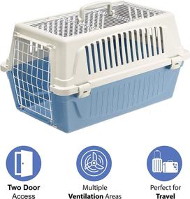 img 2 attached to 🐾 Convenient Atlas Two-Door Pet Carrier: Easy Assembly with Secure Side-Clip Construction (No Tedious Nut & Bolt Setup)