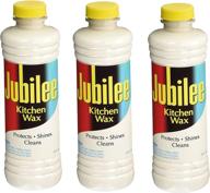🧽 malco products jubilee kitchen wax 3 pack: convenient 15 fl oz bottles логотип