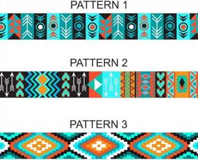 img 3 attached to Tribal-Patterned CollarDirect Martingale Dog Collar: Adjustable And Heavy-Duty Collars For Medium To Large Dogs