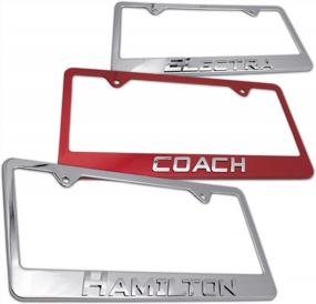 img 1 attached to Customized 3D Metal License Plate Holder - Complete Edition