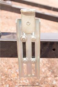 img 3 attached to 🔧 Dutton-Lainson Company 6389: Premium Mounting Brackets for Galvanized Roller Bunk