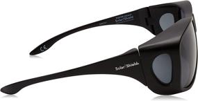 img 2 attached to 🕶️ Dioptics Classic Shield Sunglasses for Unisex Adults