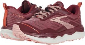 img 1 attached to Brooks Caldera Zinfandel Nocturne Coral Women's Shoes via Athletic